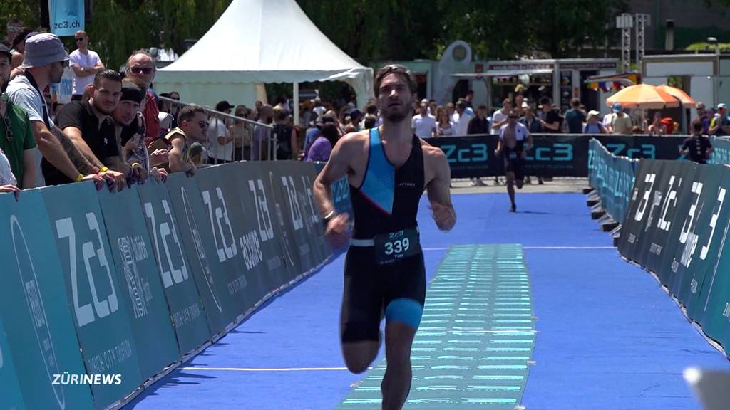 Triathlon in Zürich nach drei Jahren Absenz durchgeführt