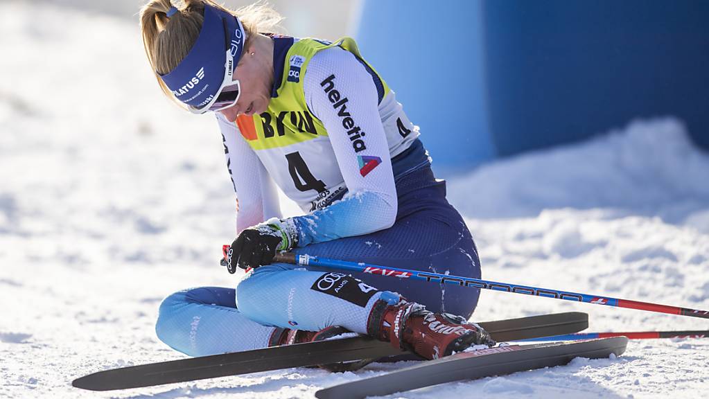 Konnte ihr Potenzial nicht wie gewünscht ausspielen: Nadine Fähndrich beim Weltcup in Davos.