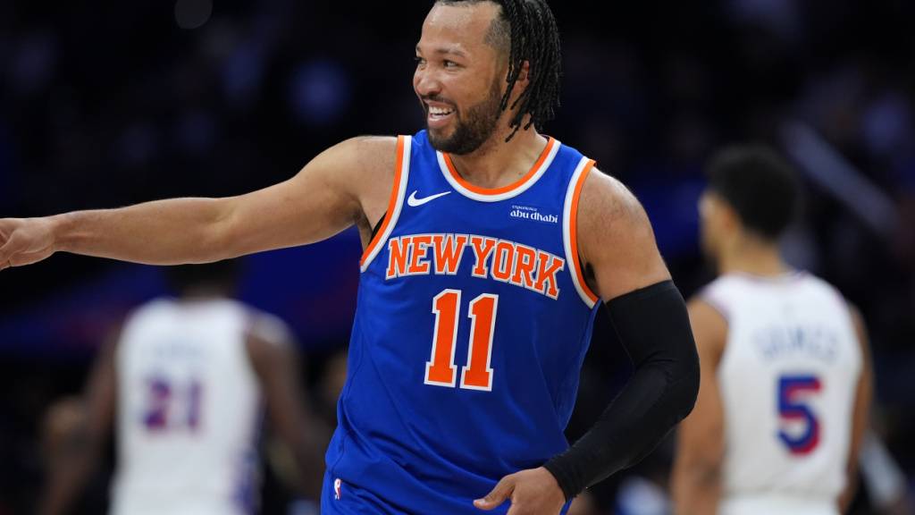 Die Richtung stimmt. Die New York Knicks (hier Jalen Brunson) stehen wie im letzten Jahr in den Playoff-Halbfinals