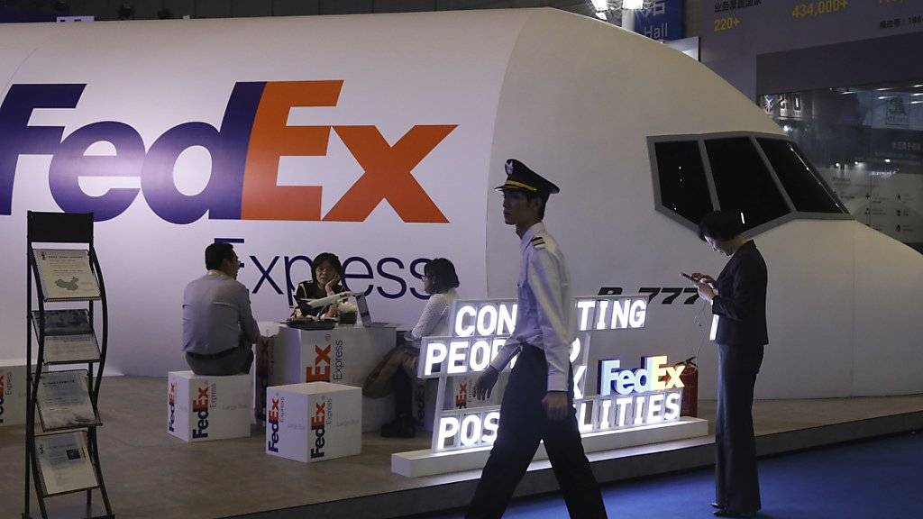 Der amerikanische Logistikanbieter Fedex kommt in China immer mehr unter Druck. (Archivbild)
