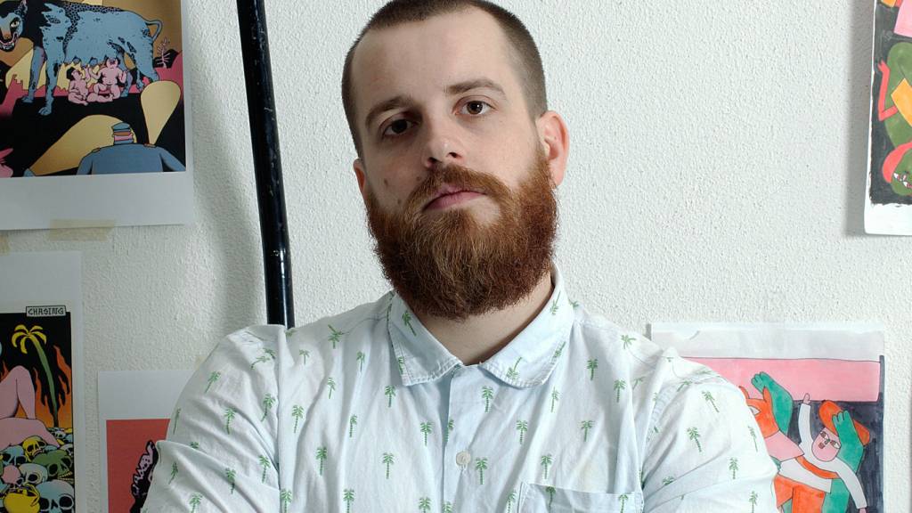 Der Zürcher Illustrator Nando von Arb wurde in Bratislava für seine Graphic Novel «Fürchten lernen» ausgezeichnet. Doch er nimmt den Preis nicht an - aus Solidarität mit seinen Kolleginnen und Kollegen in der Slowakei.