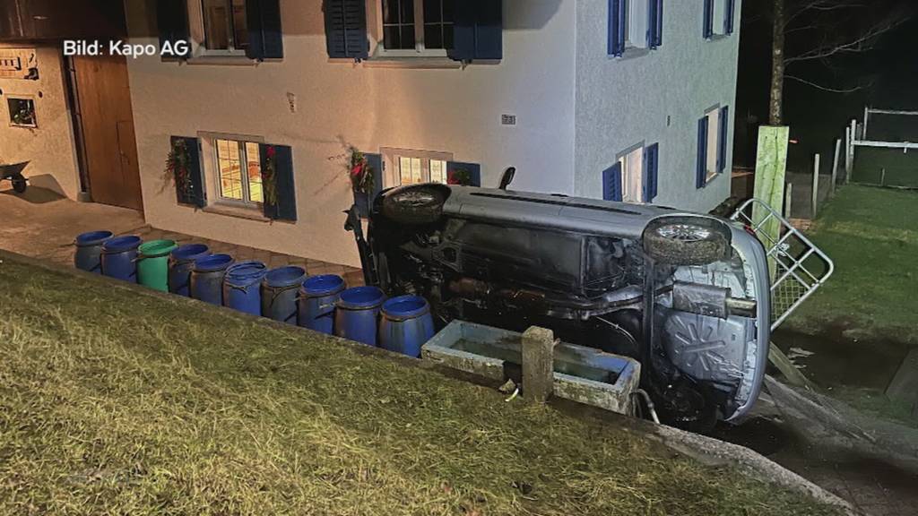 Verraten durch Handy: Betrunkener Autolenker nach Unfall in Strengelbach gefasst