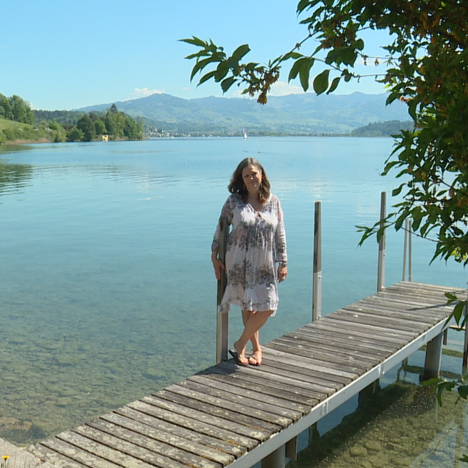 Mit eigenem Steg: Nathalie zeigt ihre Traumwohnung am St.Galler Zürichsee-Ufer