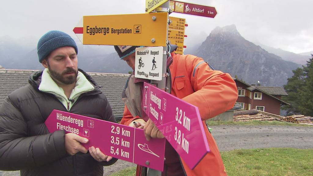 Unterwegs auf den Eggbergen