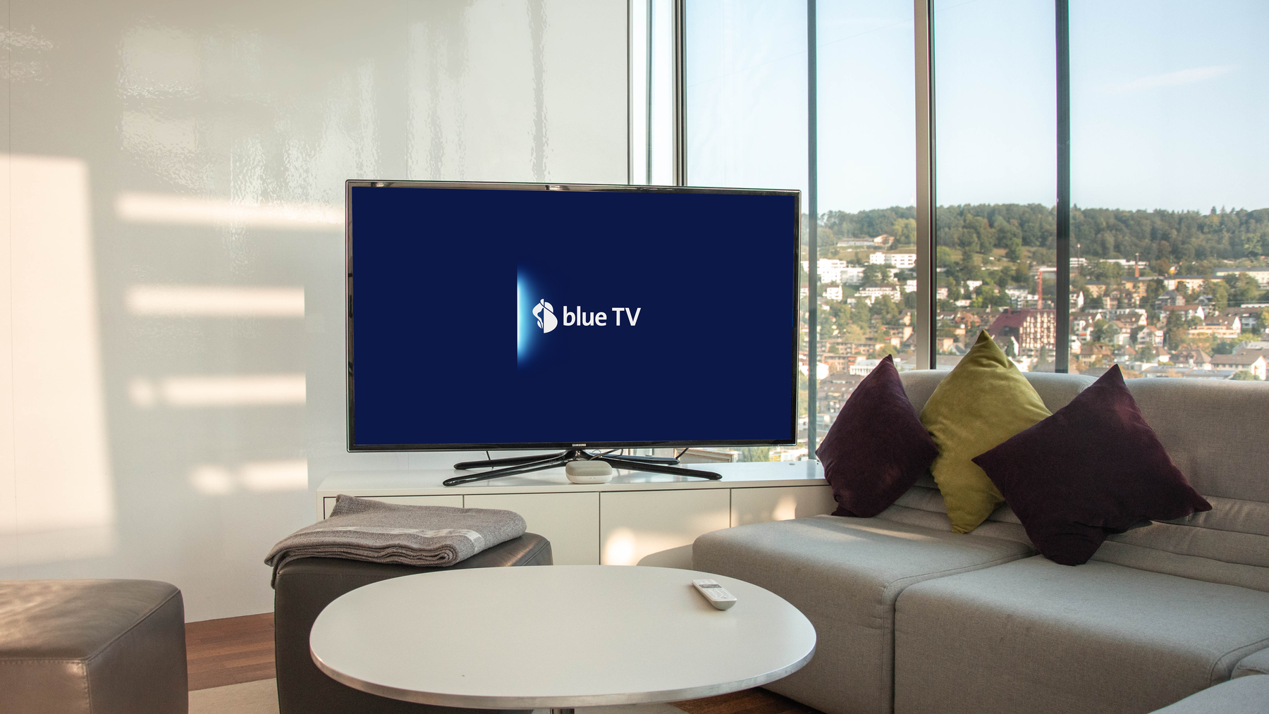 Swisscom TV wird künftig «blue TV» heissen.