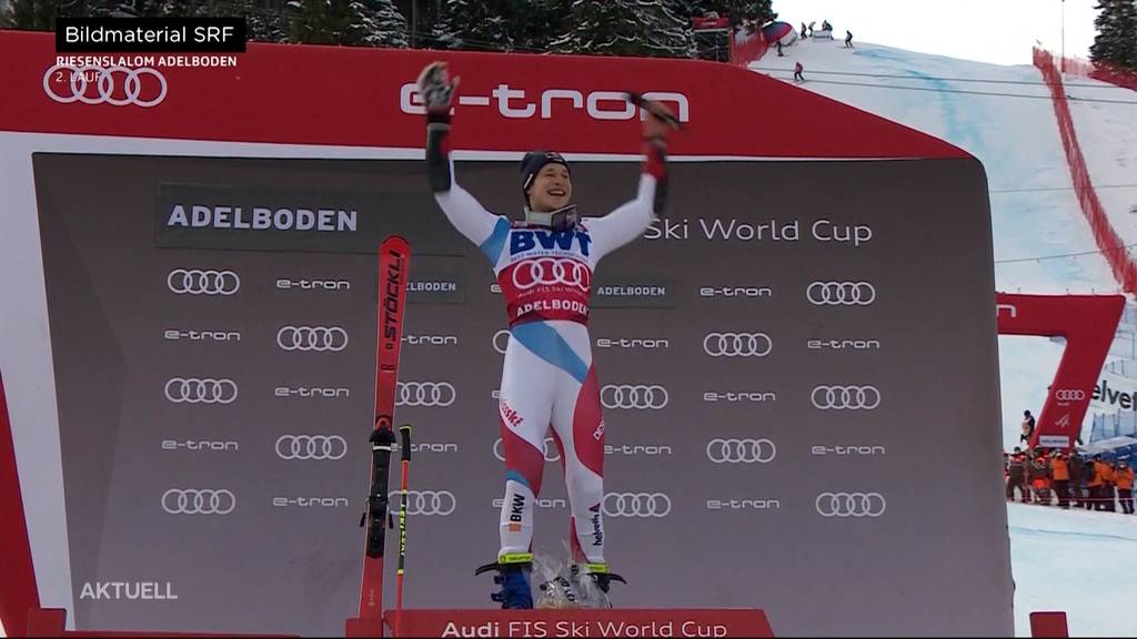 Erster Schweizer nach 14 Jahren: Marco Odermatt gewinnt den Weltcup-Riesenslalom