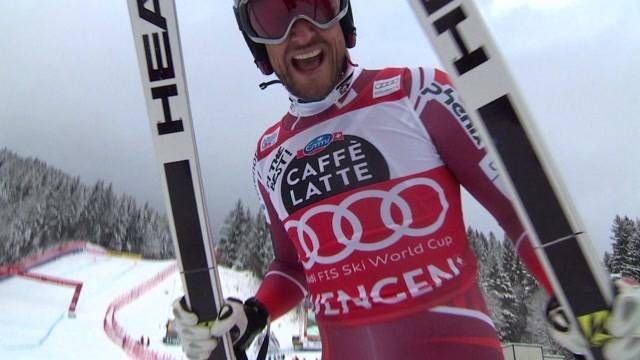 Aksel Lund Svindal gewinnt am Lauberhorn