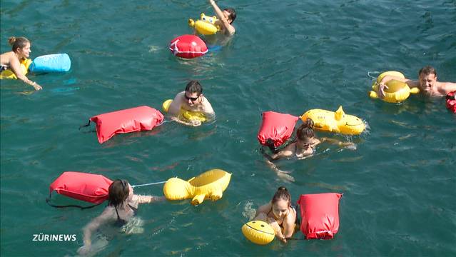Damit sie nicht im Bikini nach Hause müssen