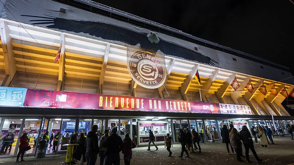 Die altehrwürdige Les-Vernets-Eishalle ist der Spielort des Final der Champions Hockey League zwischen Servette und Skelleftea
