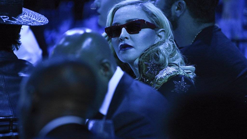 Madonna ist in der vergangenen Nacht in Israel eingetroffen. Beim ESC-Finale am nächsten Samstag will sie mit zwei Songs auftreten, hat jedoch laut Medien den entsprechenden Vertrag noch nicht unterschrieben. (Archivbild)
