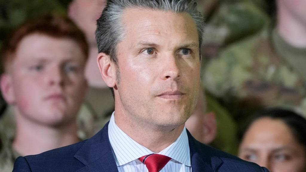 US-Verteidigungsminister Pete Hegseth bei einer Veranstaltung. Foto: Alex Brandon/AP/dpa