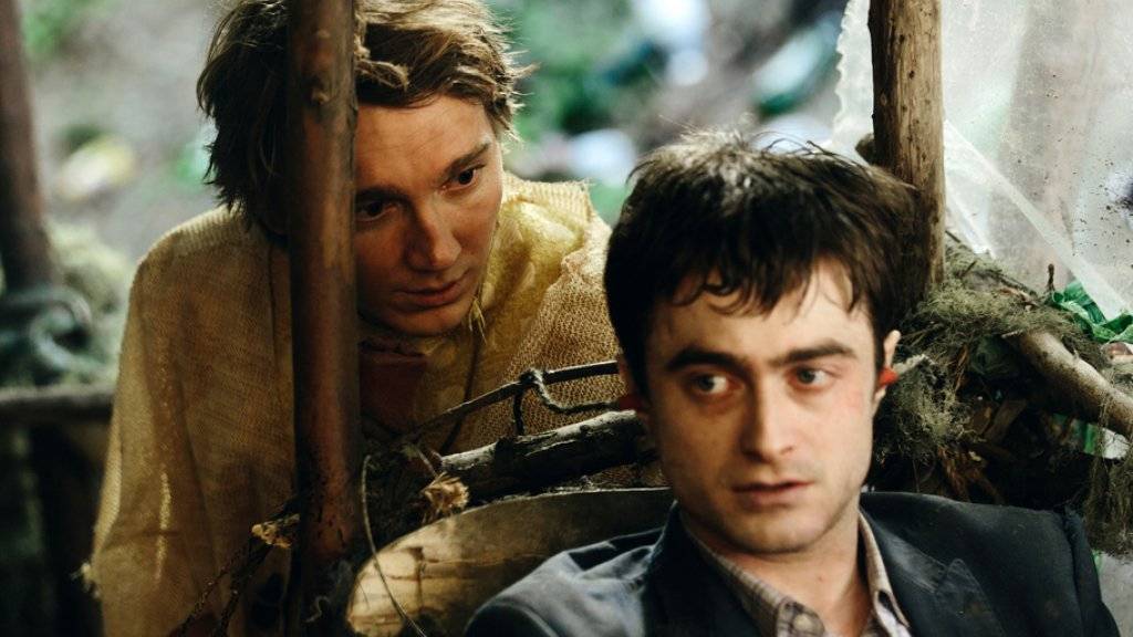 Daniel Radcliffe (rechts) spielt in «Swiss Army Man» die Hauptrolle. Er stellt den Film am Zurich Film Festival persönlich vor (Archiv)