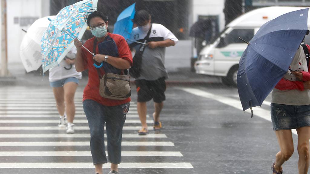 Taifun «Chanthu» streift Taiwan - Tausende ohne Strom
