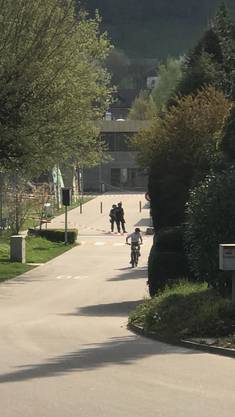 The police cordoned off the school premises.