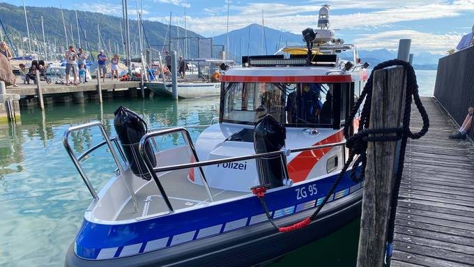 Auf dem Zugersee ist neu Polizeiboot «Eiola» im Einsatz