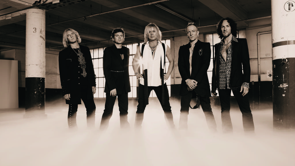 Def Leppard zeigen, wo ihre Musik gerade gehört wird