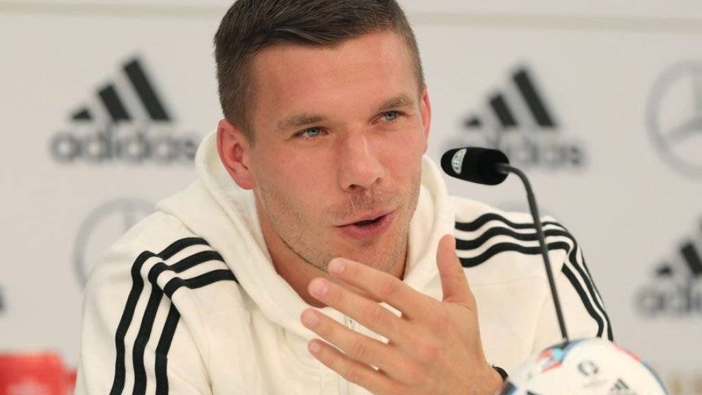 Lukas Podolski ist eine Sprüchekanone.