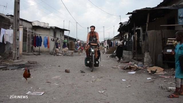 Mit dem Velo von Kamerun in die Schweiz