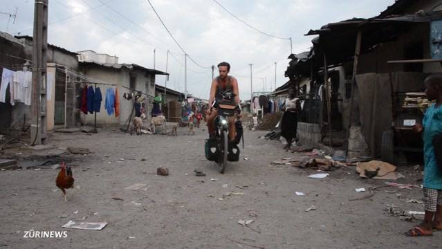 Mit dem Velo von Kamerun in die Schweiz