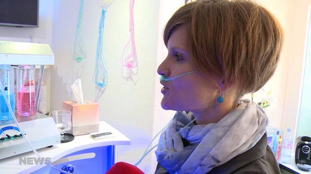 Durchatmen und abschalten in der Oxygen Bar