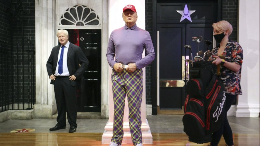 Trump neu eingekleidet