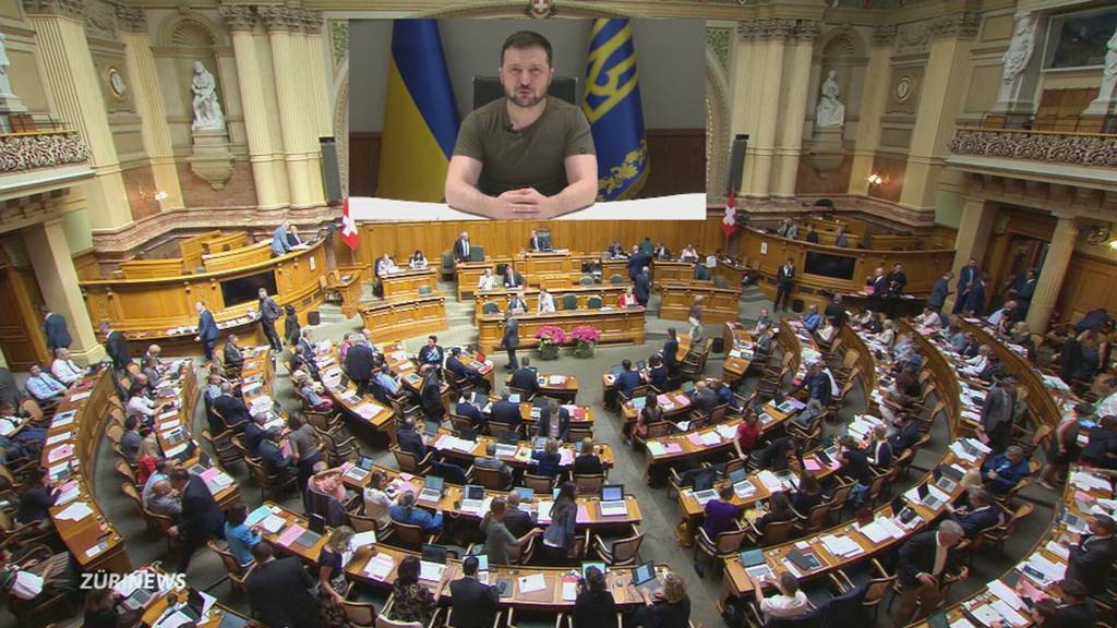 Selenski richtet sich ans Bundesparlament