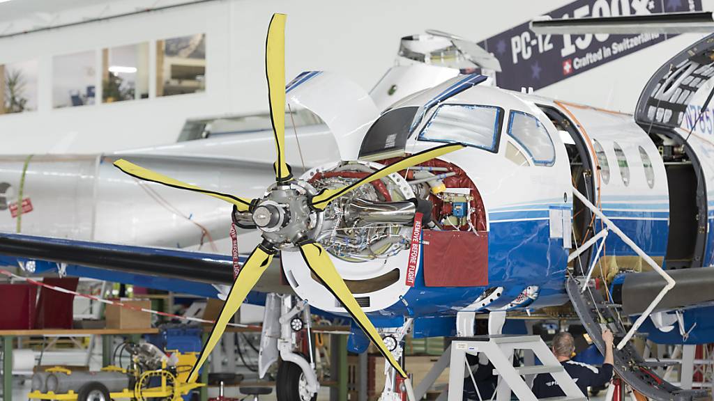 Ruag Aerostructures liefert weiterhin Teile für Turboprop-Flugzeuge von Pilatus. (Archivbild)