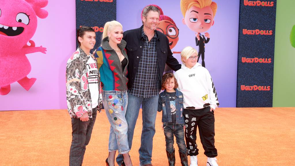 Gwen Stefani mit Familie