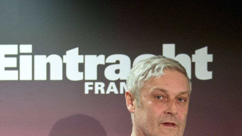 Armin Veh muss seinen Posten als Trainer bei Eintracht Frankfurt räumen