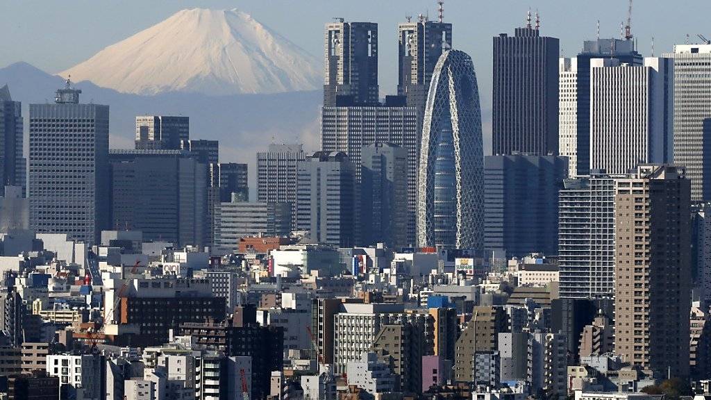 Die japanische Regierung in Tokio überrascht mit positiven Konjunkturzahlen. (Archivbild)