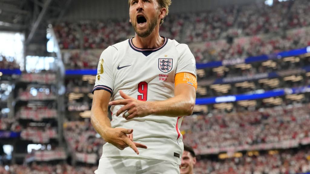 Harry Kane trifft beim Sieg von England gegen Kroatien doppelt