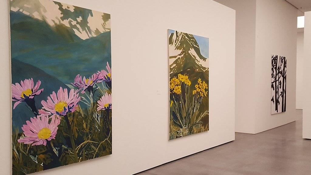 Berge, Bergblumen, Bergtiere: Die deutsche Malerin Anne Loch blieb über viele Hundert Gemälde ihrem Thema treu.