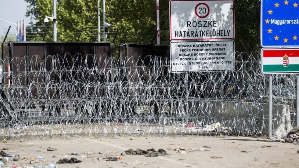 Ungarn stimmt am 2. Oktober in einem Referendum über die Verteilung von Flüchtlingen innerhalb der Europäischen Union ab. Nach der EU soll Ungarn etwa 2'300 Flüchtlinge aufnehmen. (Symbolbild)