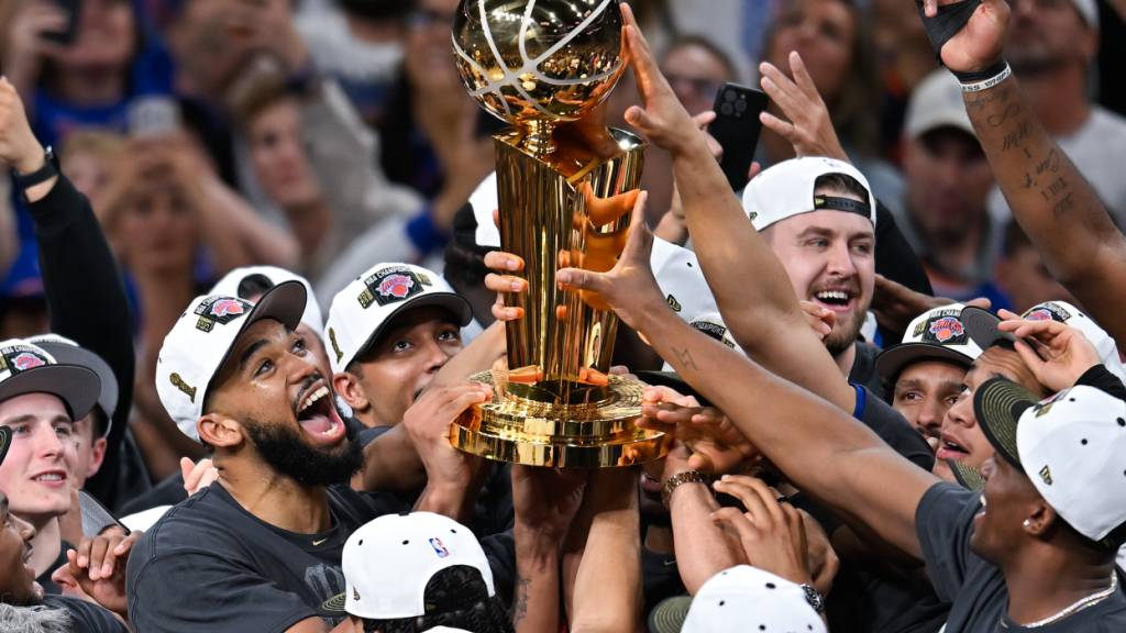 Zum dritten Mal sichern sich die New York Knicks die NBA-Trophäe