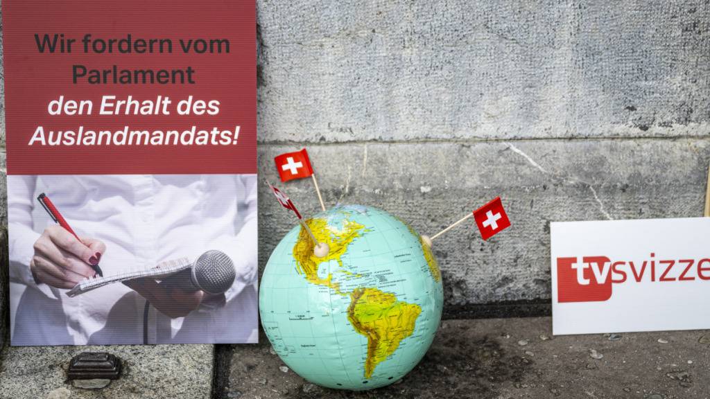Die Mediengewerkschaft SSM reichte im Dezember eine Petition zur Rettung von Swissinfo und des Auslandmandats der SRG ein. (Archivbild)