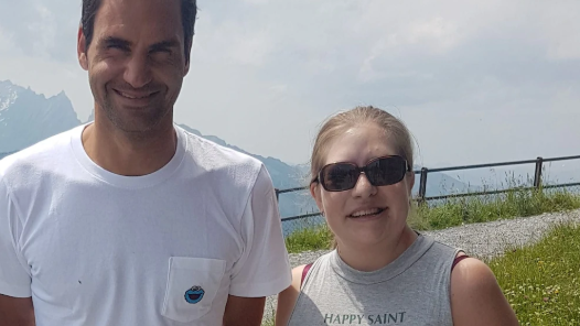 Roger Federer wandert im Alpstein