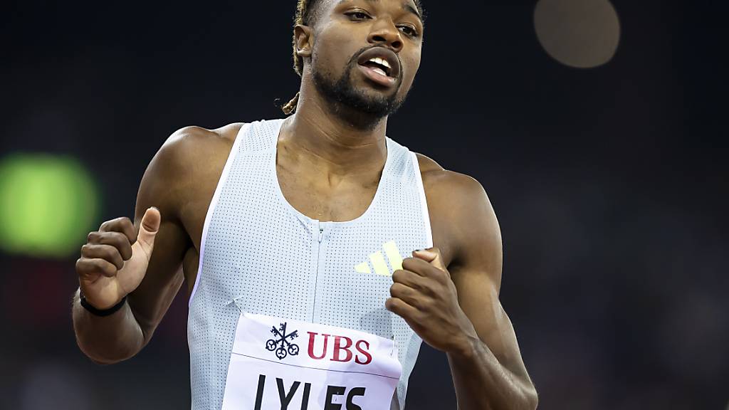 Noah Lyles ist derzeit der schnellste Mann der Welt