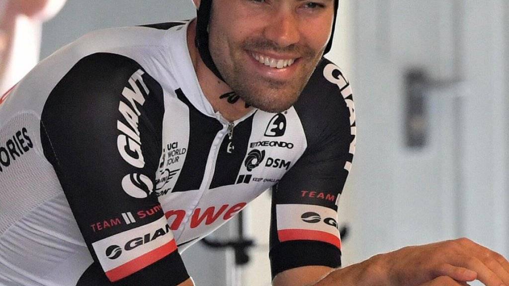 Tom Dumoulin strebt nach dem Sieg beim Giro auch den Triumph an der Tour de Suisse an