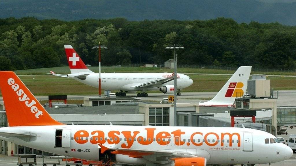 In Genf bekommt Swiss die Konkurrenz durch Billiganbieter Easyjet zu spüren. (Archiv)