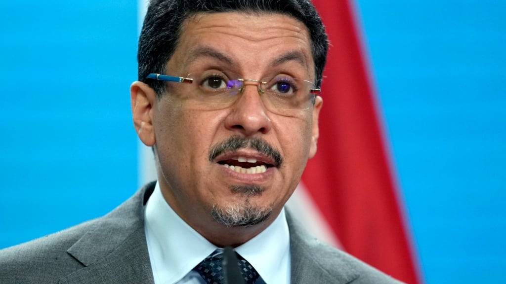 ARCHIV - Jemens Ministerpräsident Ahmed Auad bin Mubarak ist zurückgetreten. Foto: Michael Sohn/AP/POOL/dpa/Archivbild