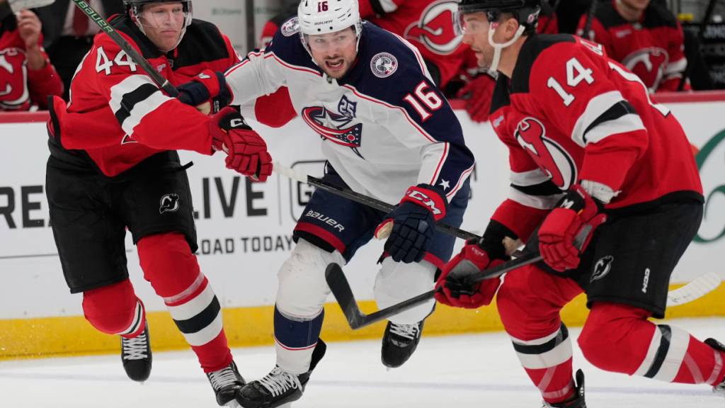 Die New Jersey Devils verlieren gegen die Columbus Blue Jackets