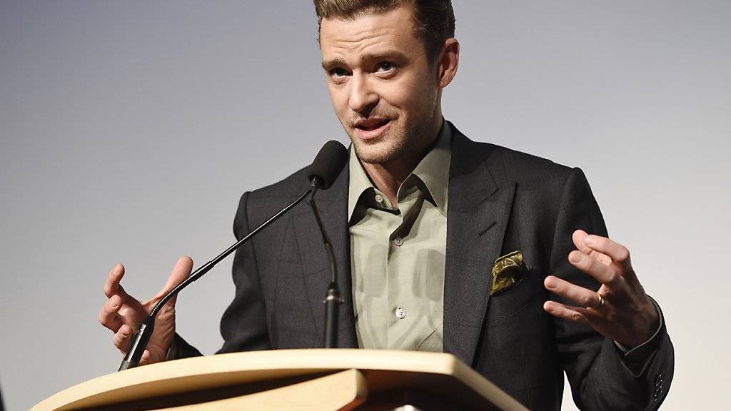 Justin Timberlake bedauert das Ende von Obamas Amtszeit. Und hofft, dass die weitverbreiteten Stand-Up-Acts gegen Donald Trump fruchten. (Archivbild 14.9.16)