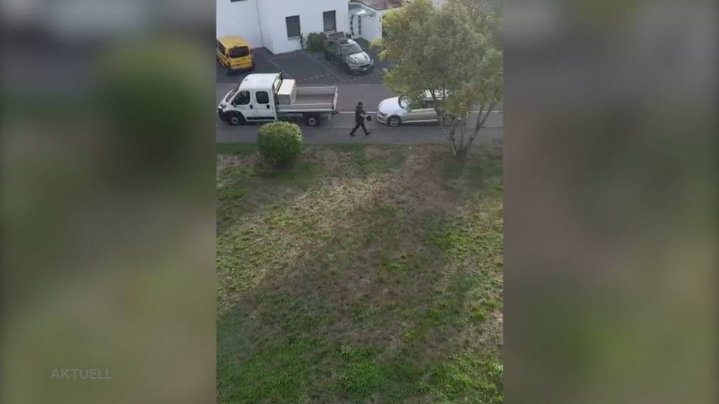 Schussabgabe in Oftringen: Polizei rückt schwer bewaffnet aus