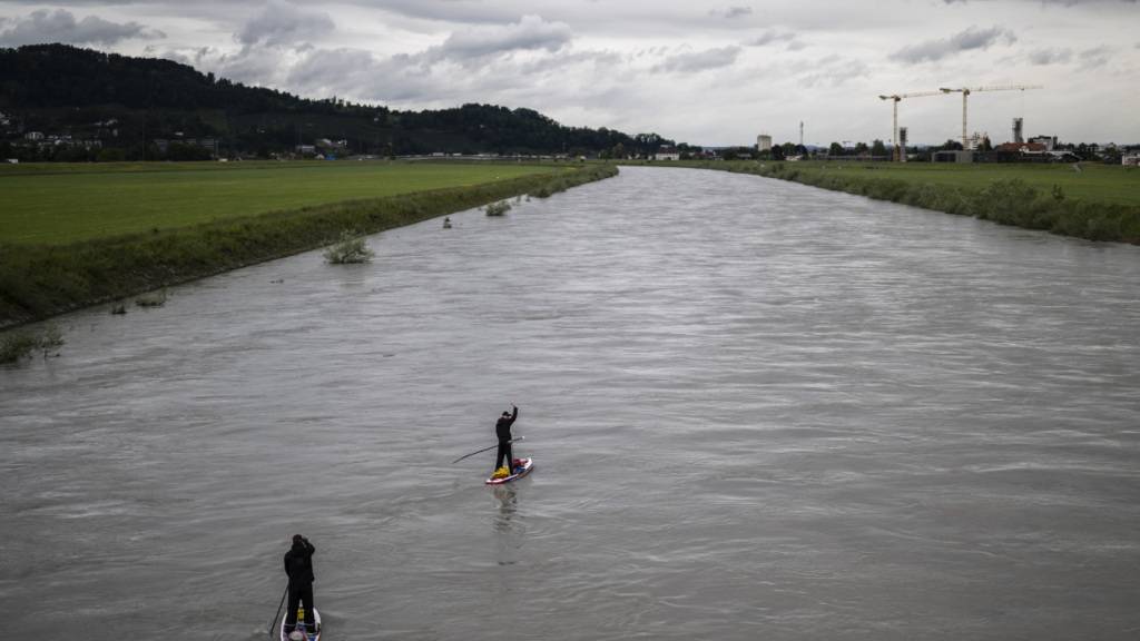 Das Hochwasserschutzprojekt Rhesi sieht auch eine Renaturierung des Rheins vor. (Archivbild)