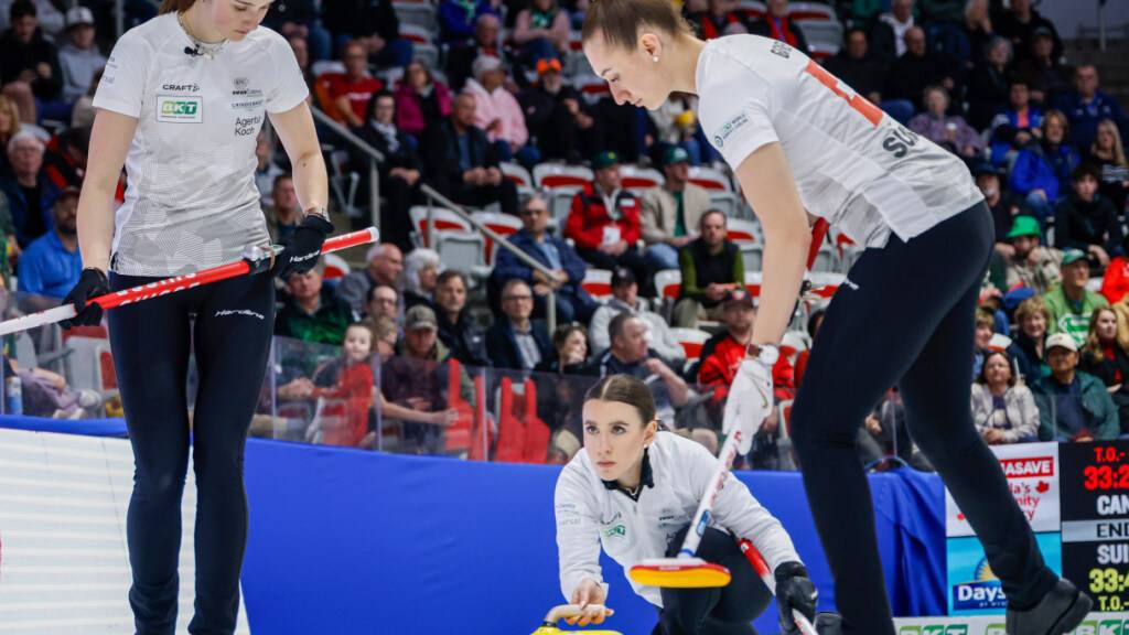 Elfter Sieg im zwölften Spiel: Skip Xenia Schwaller und ihr Team vom CC Grasshopper Club Zürich sind an der WM in Calgary in bestechender Form
