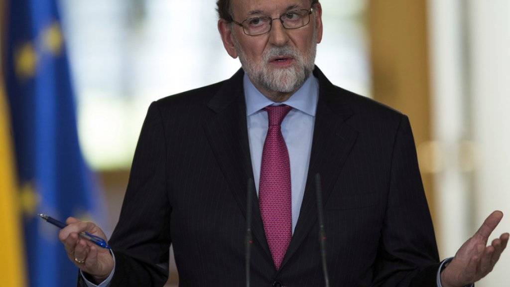 Der spanische Ministerpräsident Mariano Rajoy ist für die konstituierende Sitzung des neugewählten katalanischen Parlaments am 17. Januar.