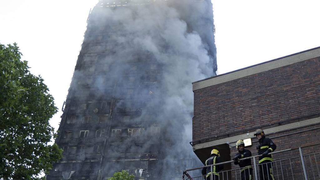 Grossbrand in Wohnkomplex