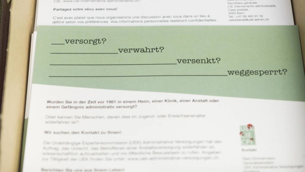Betroffene von fürsorgerischen Zwangsmassnahmen erhalten im Kanton Schaffhausen einen Solidaritätsbeitrag von 25'000 Franken. Auch Betroffene von Medikamentenversuchen in der psychiatrischen Klinik Breitenau sollen den Beitrag erhalten. (Symbolbild)