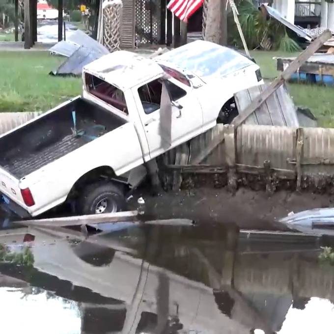 Hurrikan «Idalia»  sorgt für Verwüstung in Florida