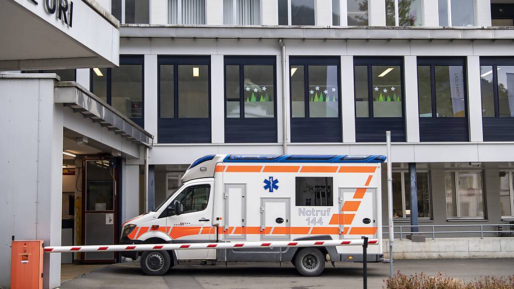 Die drei Verletzten wurden in das Kantonsspital Uri gebracht. (Archivaufnahme)